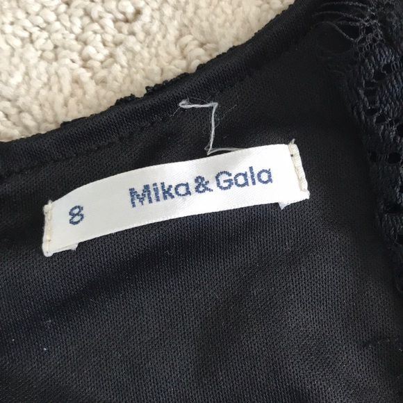 LF Black Lace Romper - Picture 2 of 3